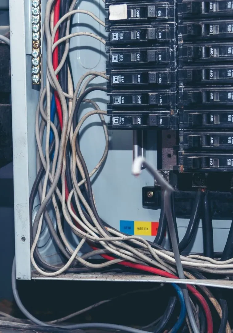 Technician At Panel